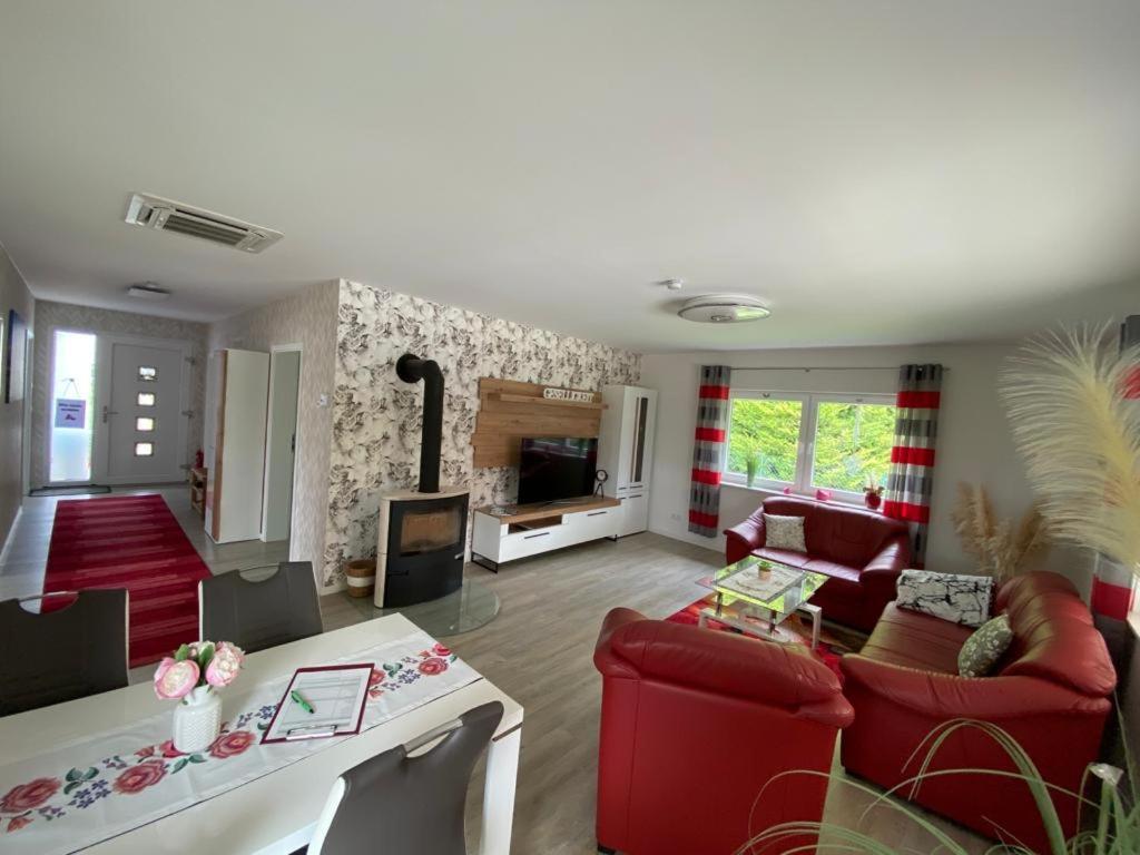 Ferienhaus Lubke Villa Muehlhausen  Luaran gambar